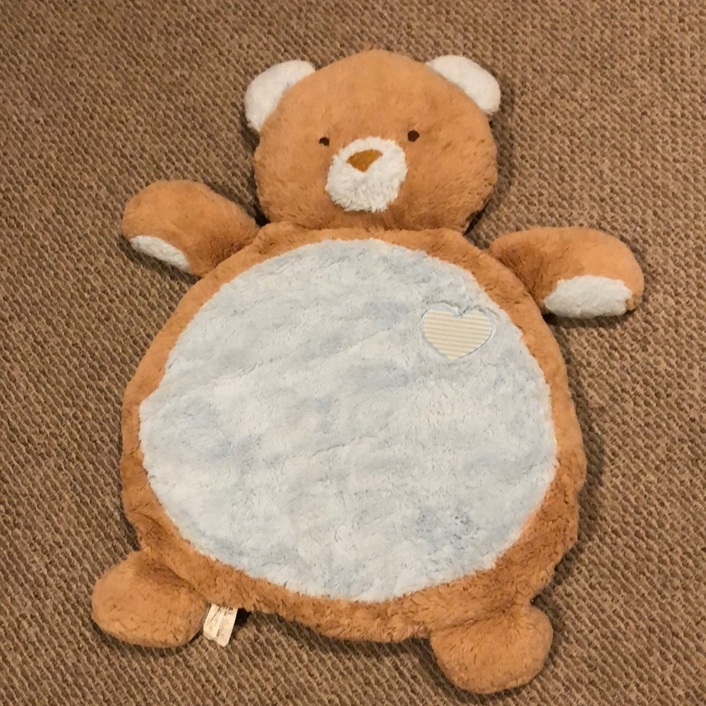 Bestever Blue Bear Baby Mat by Mary Meyer